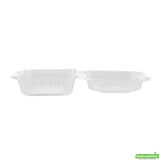 Containers, RW Base 29 Ounce, Microwavable Plastic, Clear, 9 x 6 x 2.75 Inch, Anti-Fog Clamshell, Rectangular,2 - 50 COUNT