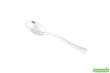 Spoons, Taster, 4 Inch, Plastic, Silver, 4 Linear Inch,1 - 500 COUNT