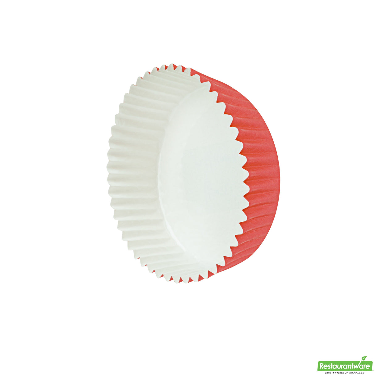 Cups, Baking, 4 Ounce, Paper, Red, Ridged, 3.50 x 3.50 x 1 Inch, Round,200 - 1 EACH