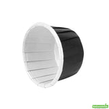 Cups, Baking, 1 Ounce, Paper, Black, Pleated, Small 2 x 2 x 1.25 Inch, Round,200 - 1 EACH