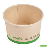 Cups, To-Go, Sustain 5 Ounce, PLA-Lined Bamboo Paper, Round, 3.25 x 3.25 x 2 Inch,4 - 50 COUNT