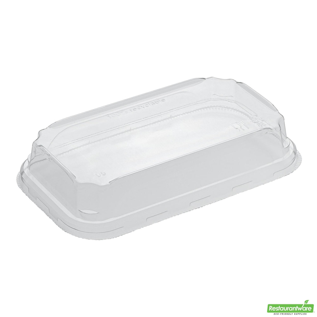 Lids, Matsuri Vision, Plastic, Clear, Anti-Fog, for 6 Ounce Sushi Containers, PET,50 - 1 EACH