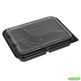 Lids, Bento Tek, Plastic, Clear, Rectangular, for 26 Ounce Bento Box,50 - 1 EACH