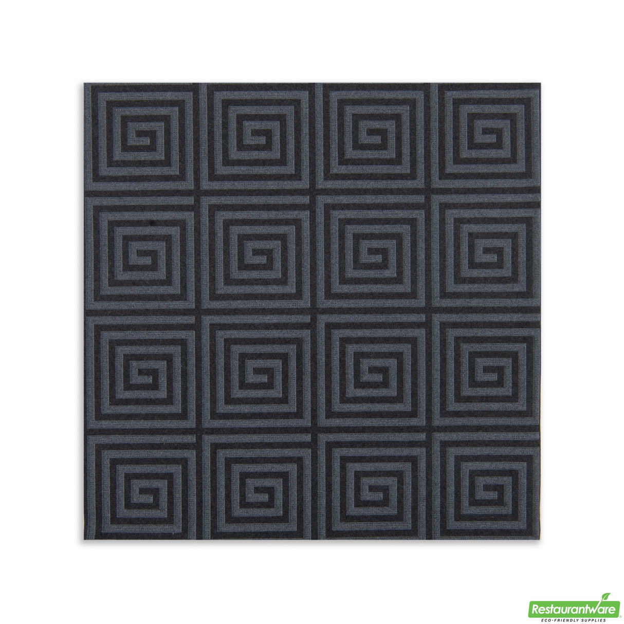 Napkins, Greco, Black, 16 x 16 Inch, 16 Linear Inch,1 - 600 COUNT