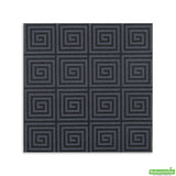 Napkins, Greco, Black, 16 x 16 Inch, 16 Linear Inch,1 - 600 COUNT