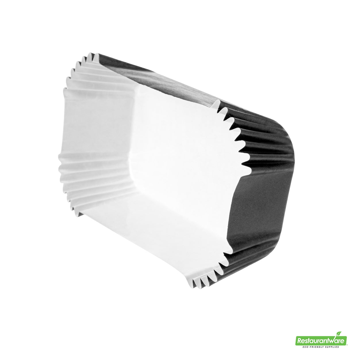 Cups, Baking, 5 Ounce, Paper, Black, Ridged, Large 4.50 x 2.50 x 1.25 Inch, Elliptical,200 - 1 EACH