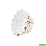 Cups, Baking, 0.40 Ounce, Paper, Plaid, Flared, Mini 2 x 2 x 0.50 Inch,200 - 1 EACH