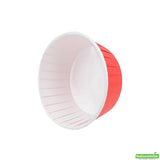 Cups, Baking, 5 Ounce, Paper, Red, Pleated, Large 3.75 x 3.75 x 1.50 Inch, Round,200 - 1 EACH