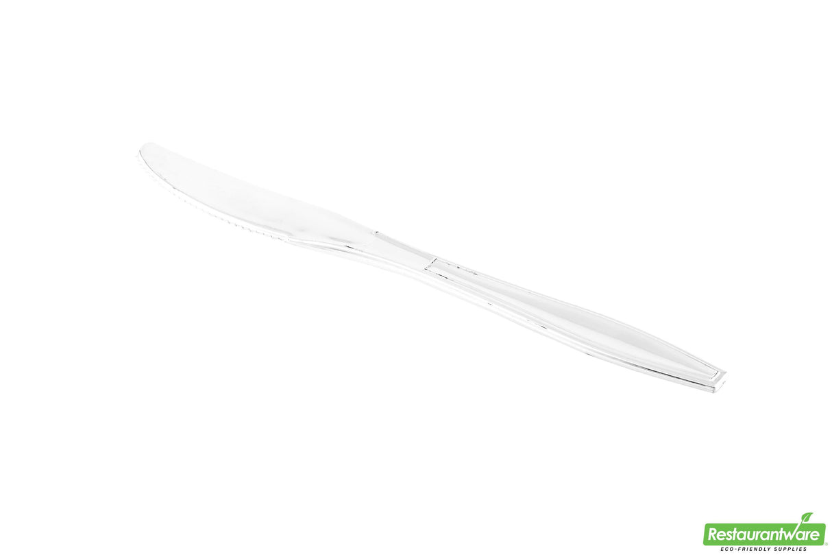 Knives, Argento, Plastic, Silver, 7.8 Linear Inch,1 - 250 COUNT