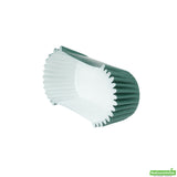 Cups, Baking, 1 Ounce, Paper, Forest Green, Ridged, 3.50 x 1.50 x 0.75 Inch, Elliptical,200 - 1 EACH