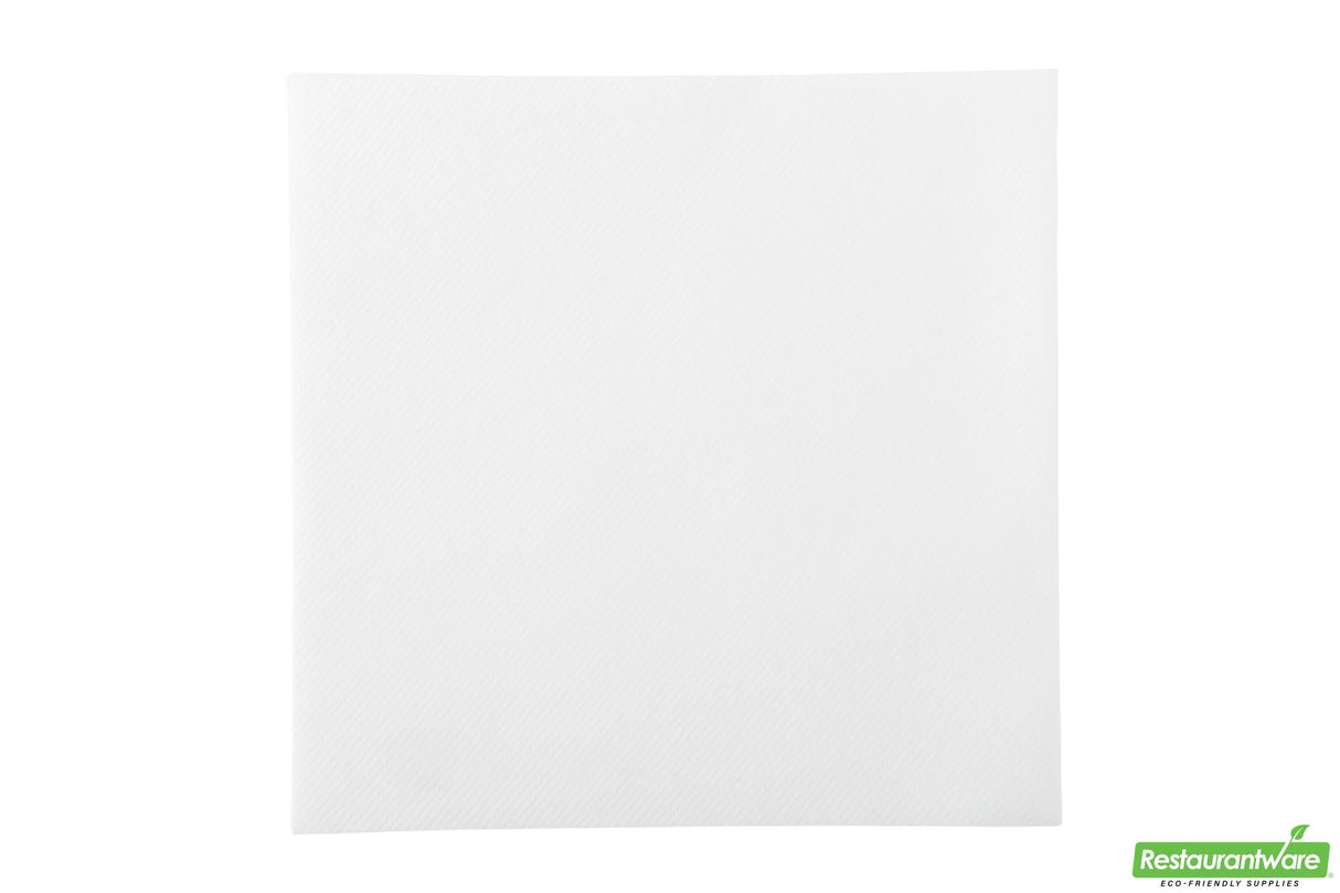 Napkins, 3 Ply, White, 16 x 16 Inches, 16 Linear Inch,1 - 2000 COUNT
