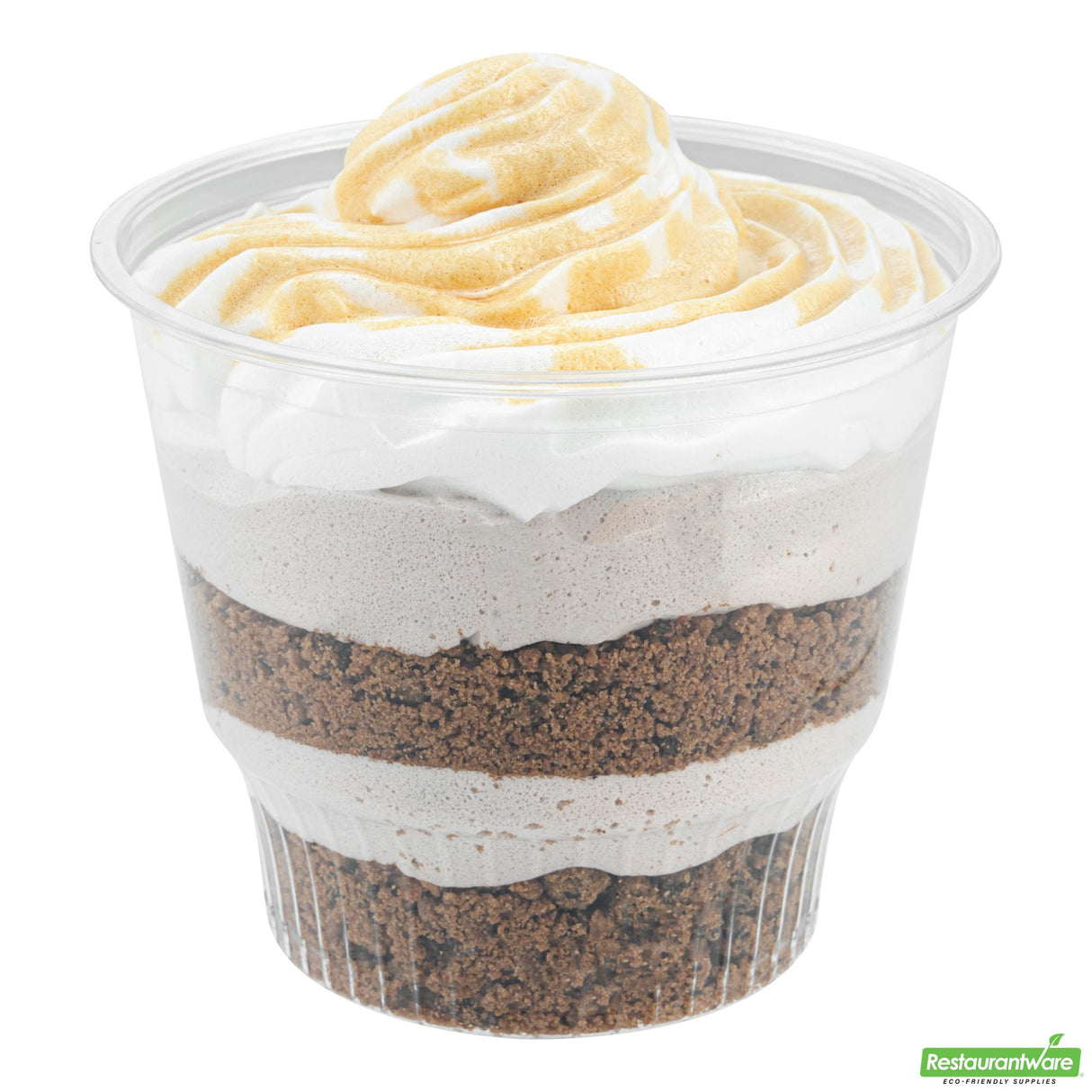 Cups, Dessert, RW Base 12 Ounce, Plastic, Clear, 3.75 x 3.75 x 3.25 Inch, Round,50 - 1 EACH