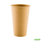 Cups, Hot & Cold, RW Base 16 Ounce, Paper, Natural Unbleached,1 - 1000 COUNT