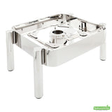 Chafer, Rectangle, 6 Quart, Half-Size, Stainless Steel, Induction-Ready, 6 Quart,1 - 1 COUNT