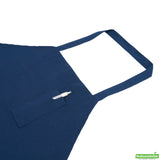 Aprons, Bib, RW Base 3-Pocket, Blue, 32.50 x 27.50 Inch,100 - 1 EACH