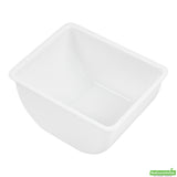 Inserts, Bar Lux 1.50 Pint, White, Plastic, for 4-Compartment Condiment Caddy,4 - 1 EACH
