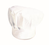 Beret, Chef, 13 Inch, Adjustable, White, One-Size, Poly/Cotton Blend,1 - 1 EACH