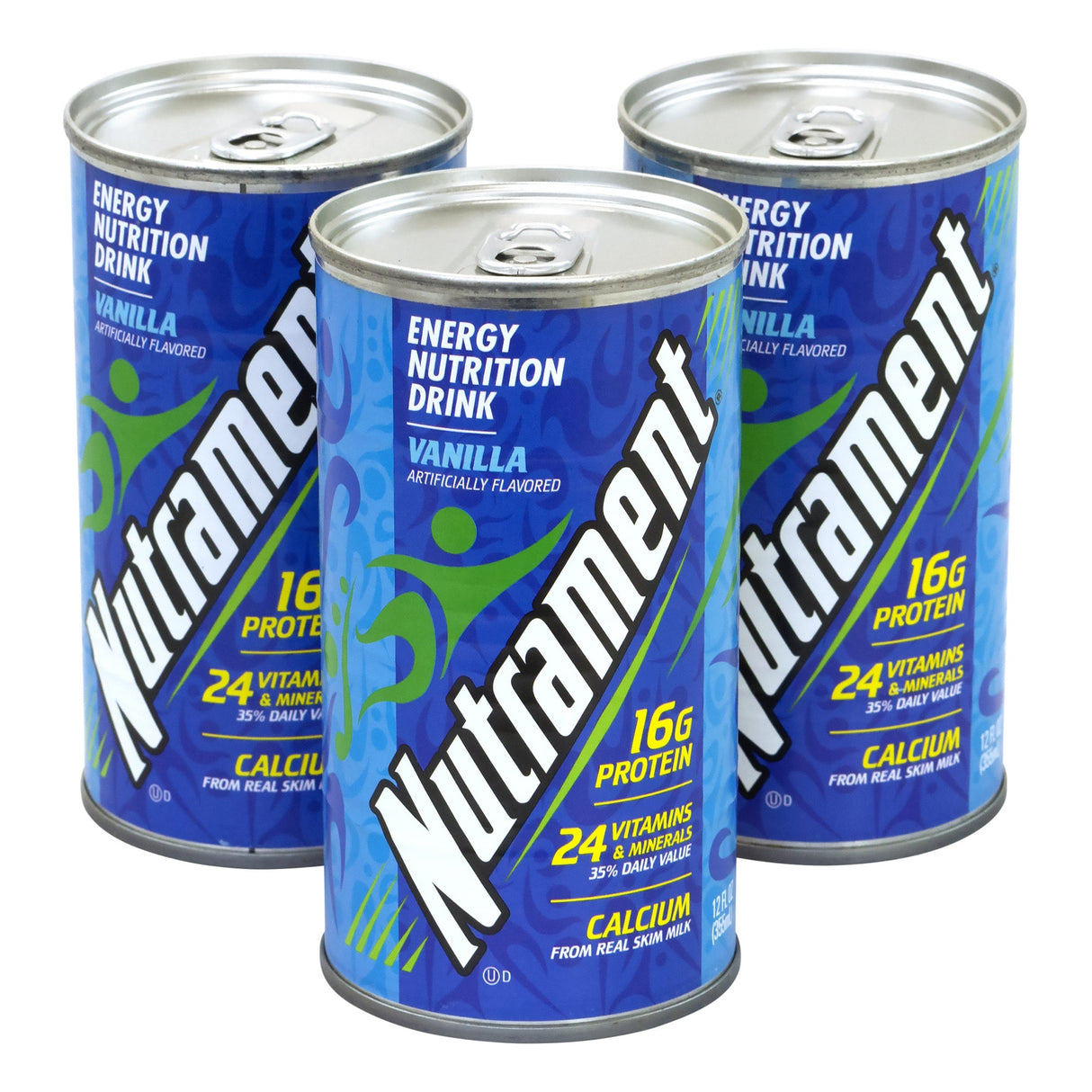 Supplement, Drink, Energy, Vanilla, Ready to Use,12 - 12 FLUID