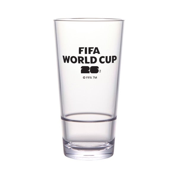 Glasses, Stackable, 20 Ounce, 2026 World Cup Logo,24 - 1 COUNT