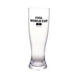 Glasses, Pilsner, 22 Ounce, World Cup, Black & White,24 - 1 COUNT