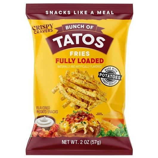 Snacks, Fry, Loaded Potato,6 - 2 OUNCE