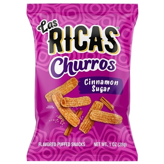 Snack Puff, Churro, Cinnamon Sugar, Single-Serve,48 - 1 OUNCE