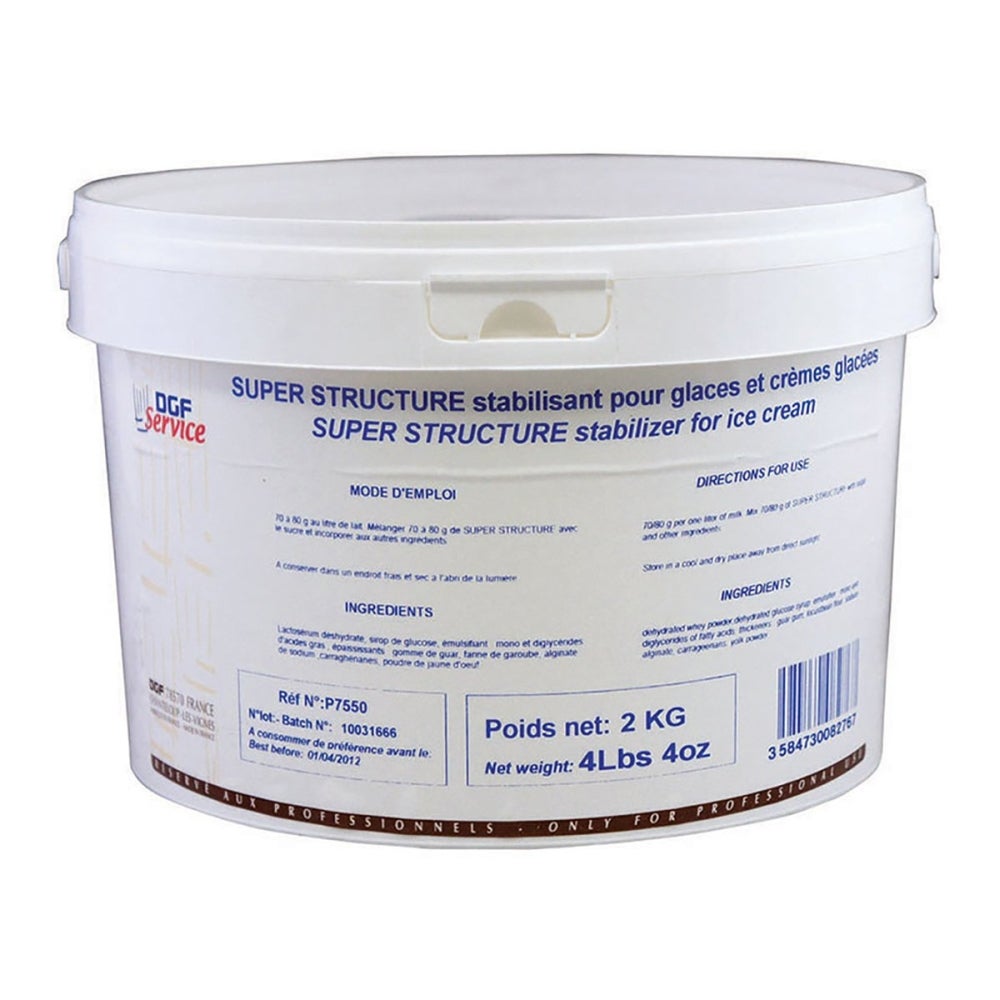 Stabilizer, Ice Cream, Powder, Shelf-Stable,1 - 4.4 POUND