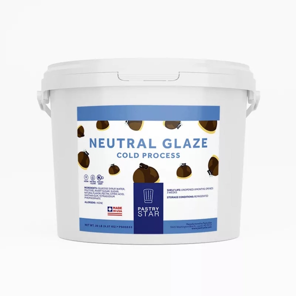 Glaze, Neutral, Ready-to-Use, Shelf-Stable,1 - 20 POUND
