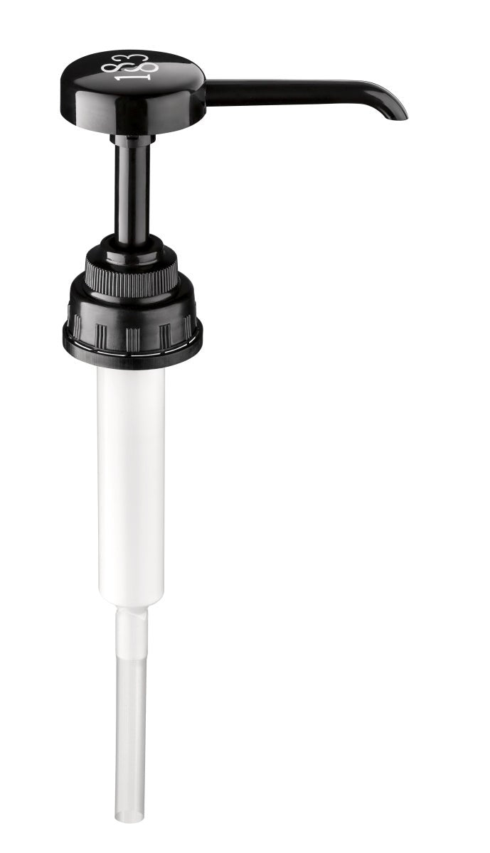 Pumps, Plastic, Black, 0.5 Ounce per Pump, for 1883 Sauce Bottles,1 - 4 COUNT