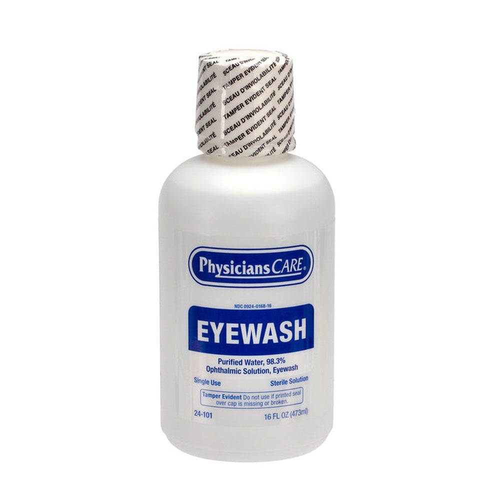 Eyewash, Saline,12 - 16 FLUID