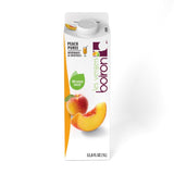 Puree, Fruit, Peach, Shelf-Stable,6 - 1 LITER