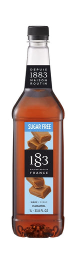 Beverage Syrup, Caramel, Sugar Free,2 - 1 LITER