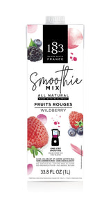 Smoothie Mix, Wildberry, Liquid,4 - 1 LITER