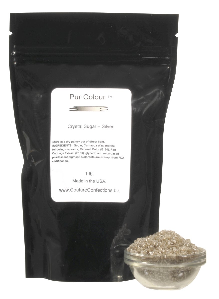 Sugar, Cane, Crystal, Silver,1 - 1 POUND