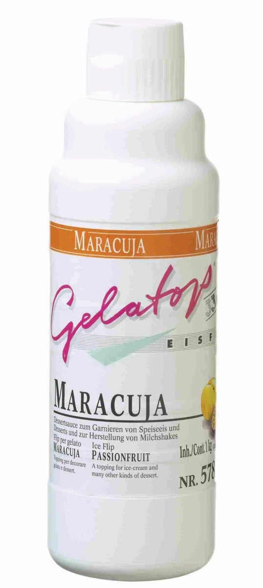 Sauce, Passion Fruit, Squeeze Bottle,1 - 2.2 POUND