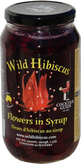 Flowers, Hibiscus, Whole, In Syrup,4 - 2.5 POUND