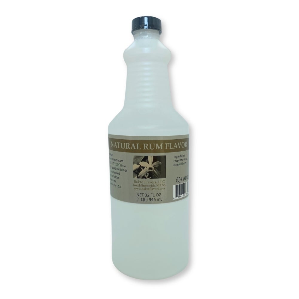 Flavoring, Rum, Natural,1 - 1 QUART