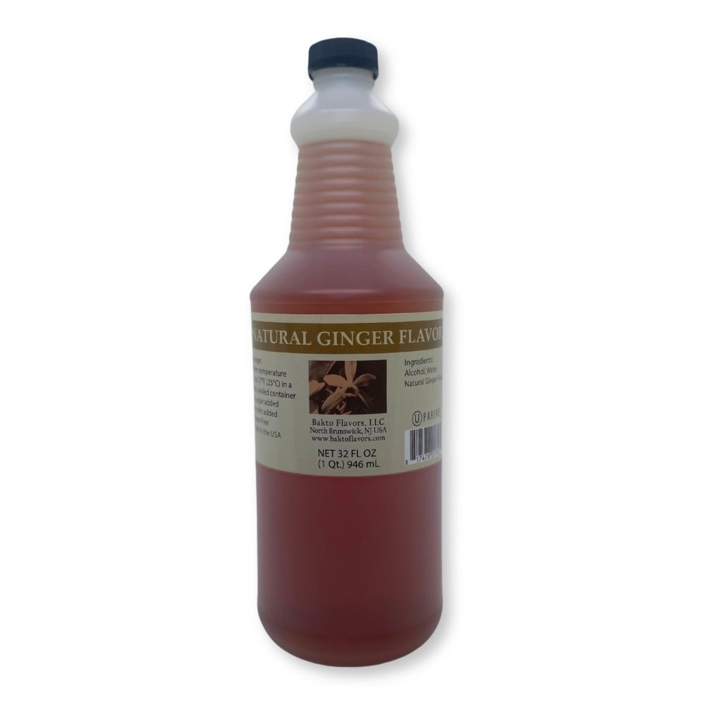 Flavoring, Ginger, Natural,1 - 1 QUART