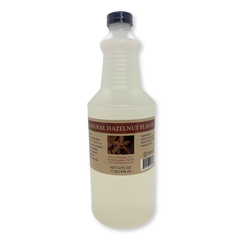Flavoring, Hazelnut, Natural,1 - 1 QUART