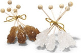 Candy, Rock Sugar, White, Swizzle Stick,4 - 72 COUNT