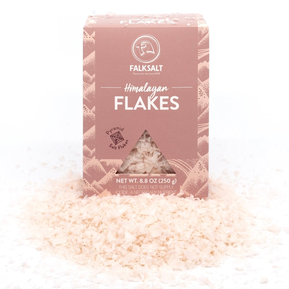 Salt, Himalayan Pink, Flake,12 - 8.8 OUNCE