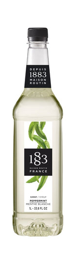 Beverage Syrup, Peppermint, Plastic,2 - 1 LITER