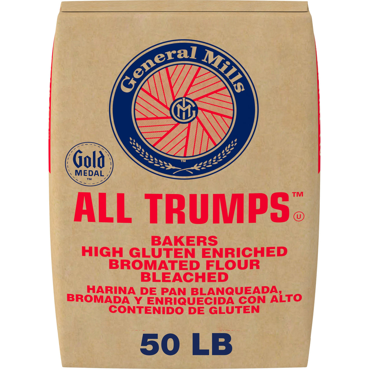 Flour, All-Purpose, Bleached Bromated Enriched Malted,1 - 50 POUND