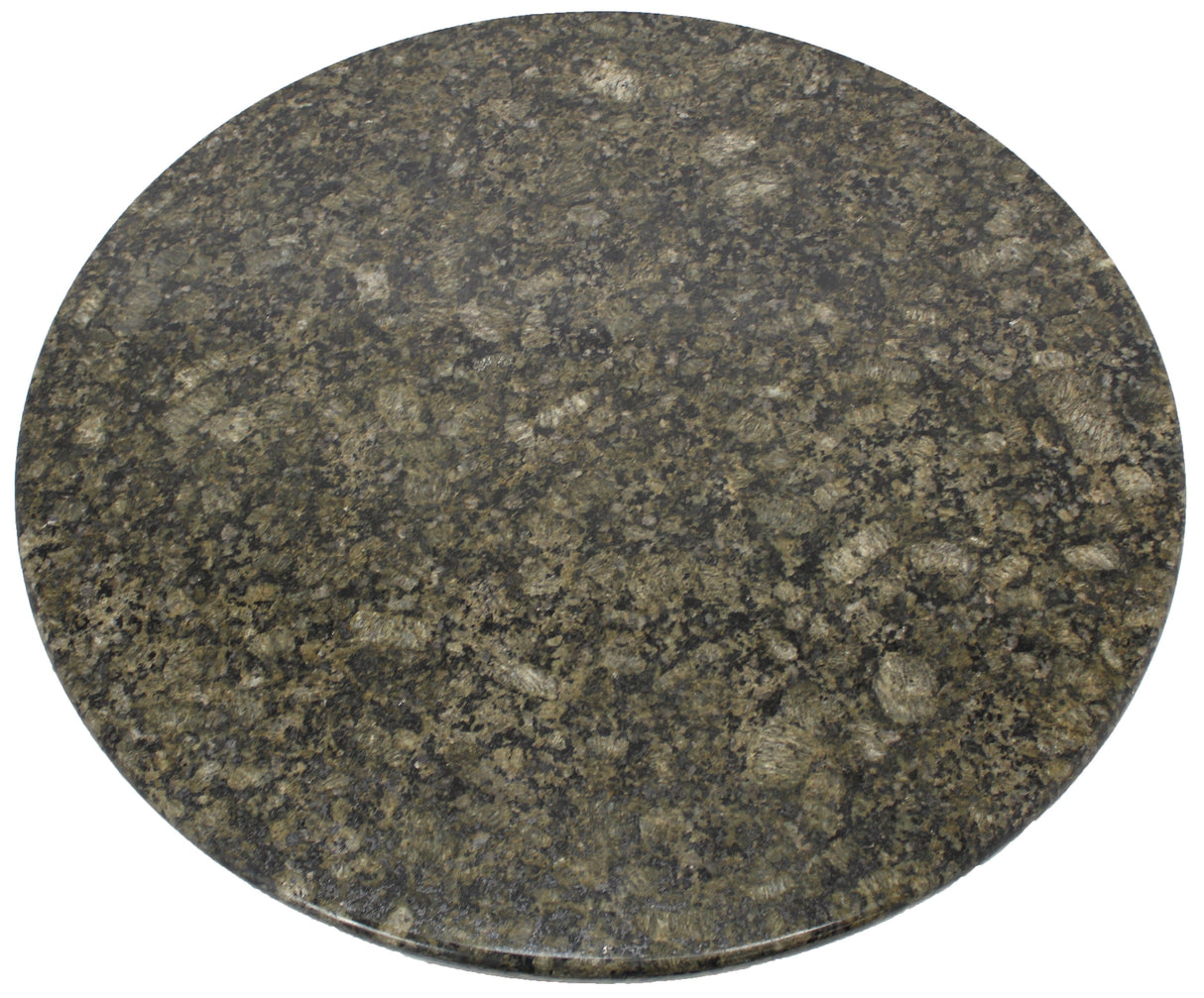 Tabletop, 54 Inch, Granite, Uba Tuba, Round,1 - 1 COUNT