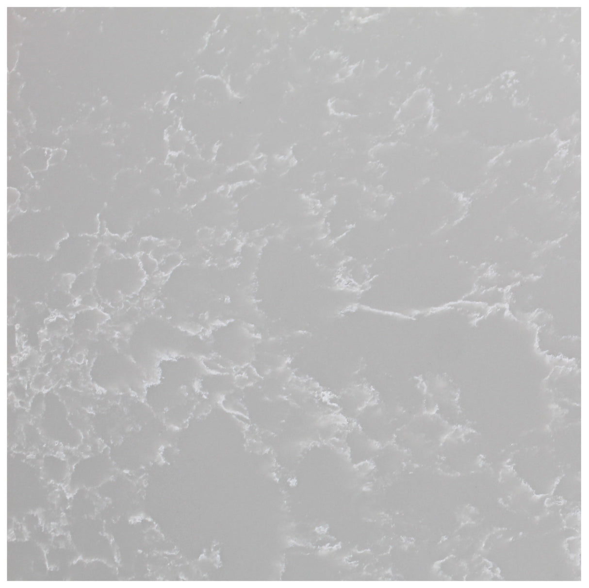 Tabletop, 36 x 36 Inch, Quartz, Nebula Gray,1 - 1 COUNT