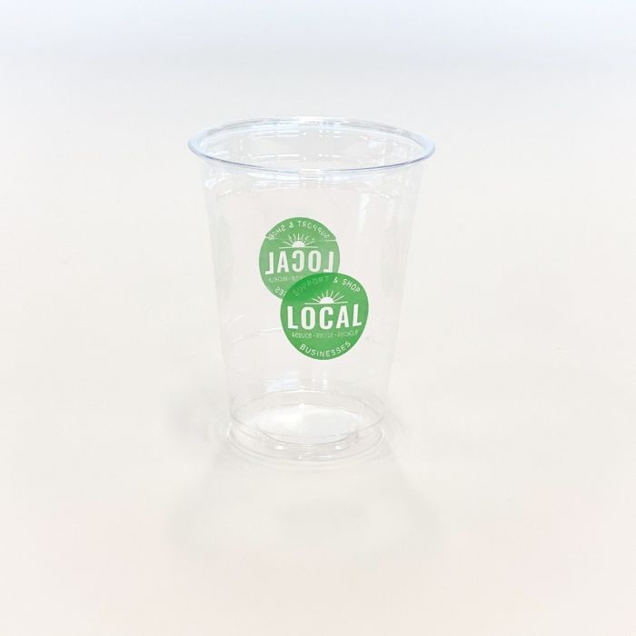 Cups, Cold, Plastic, Clear, Support Local Print, PET,1000 - 1 EACH