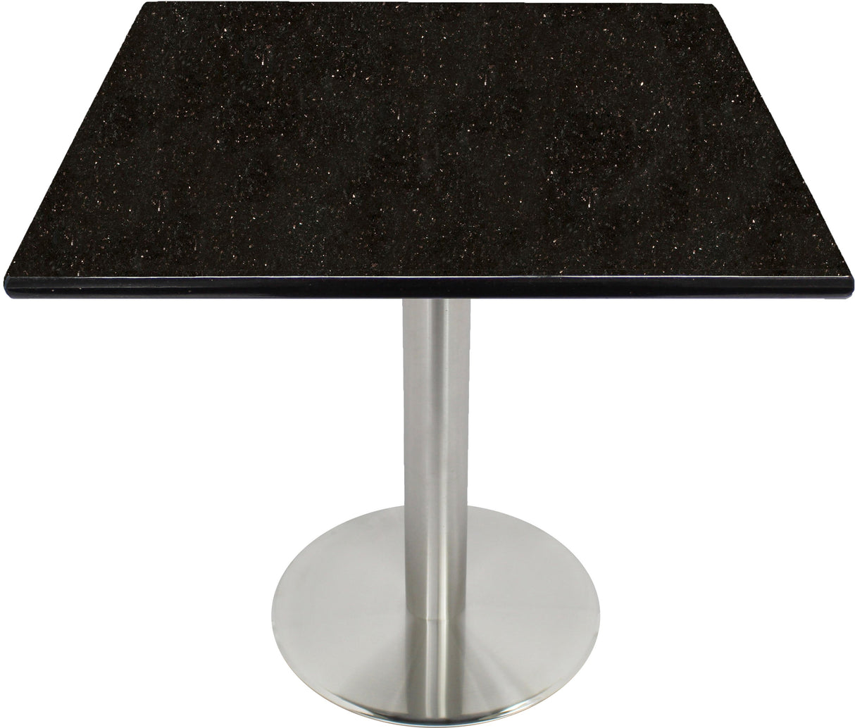 Tabletop, 36 x 36 Inch, Granite, Black Galaxy,1 - 1 COUNT