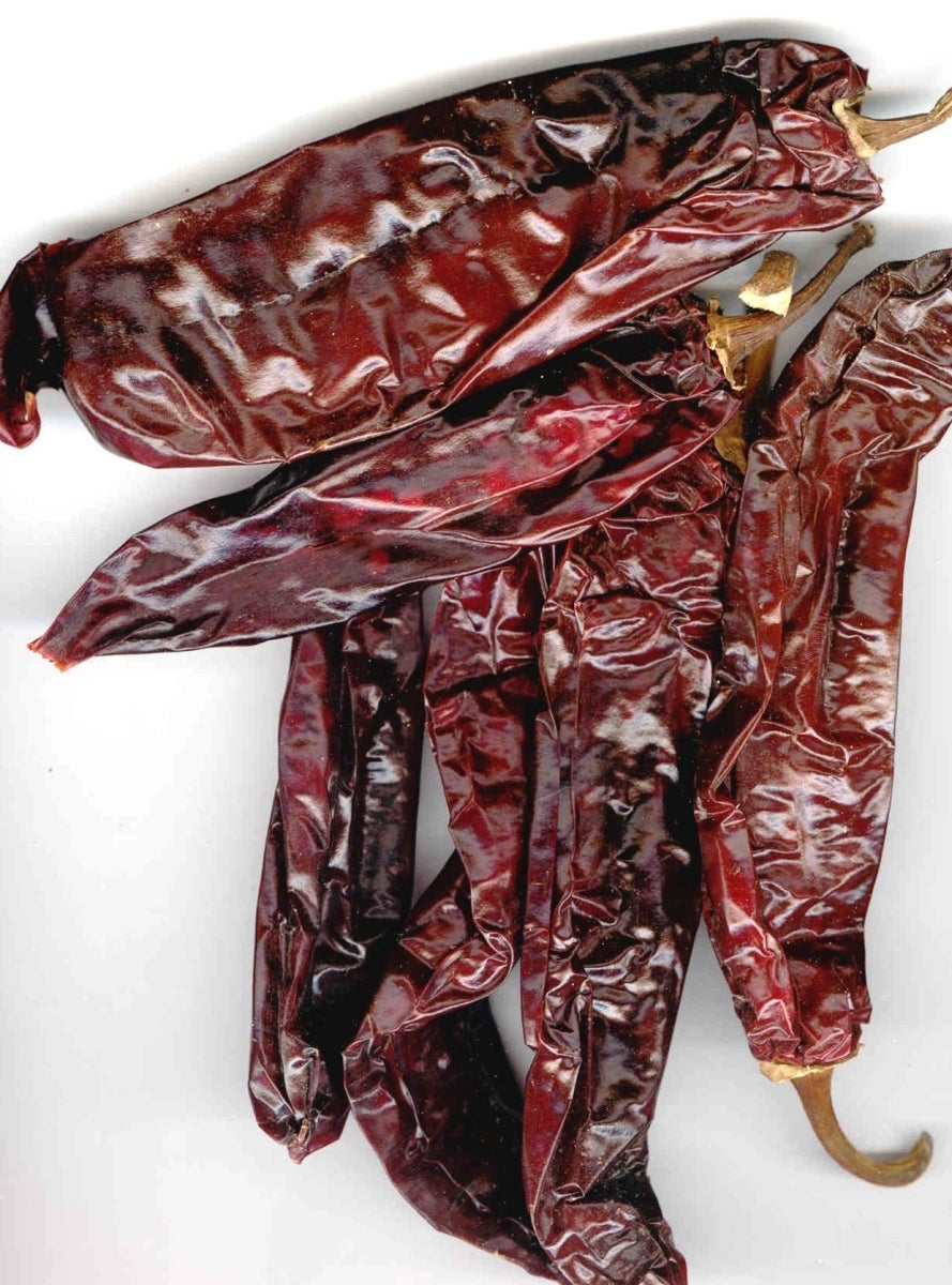 Peppers, New Mexico Chili, Whole, Mild, Dried, Bulk,1 - 10 POUND