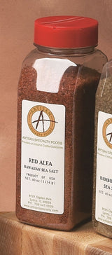 Salt, Sea, Coarse Ground, Hawaiian Red,1 - 40 OUNCE