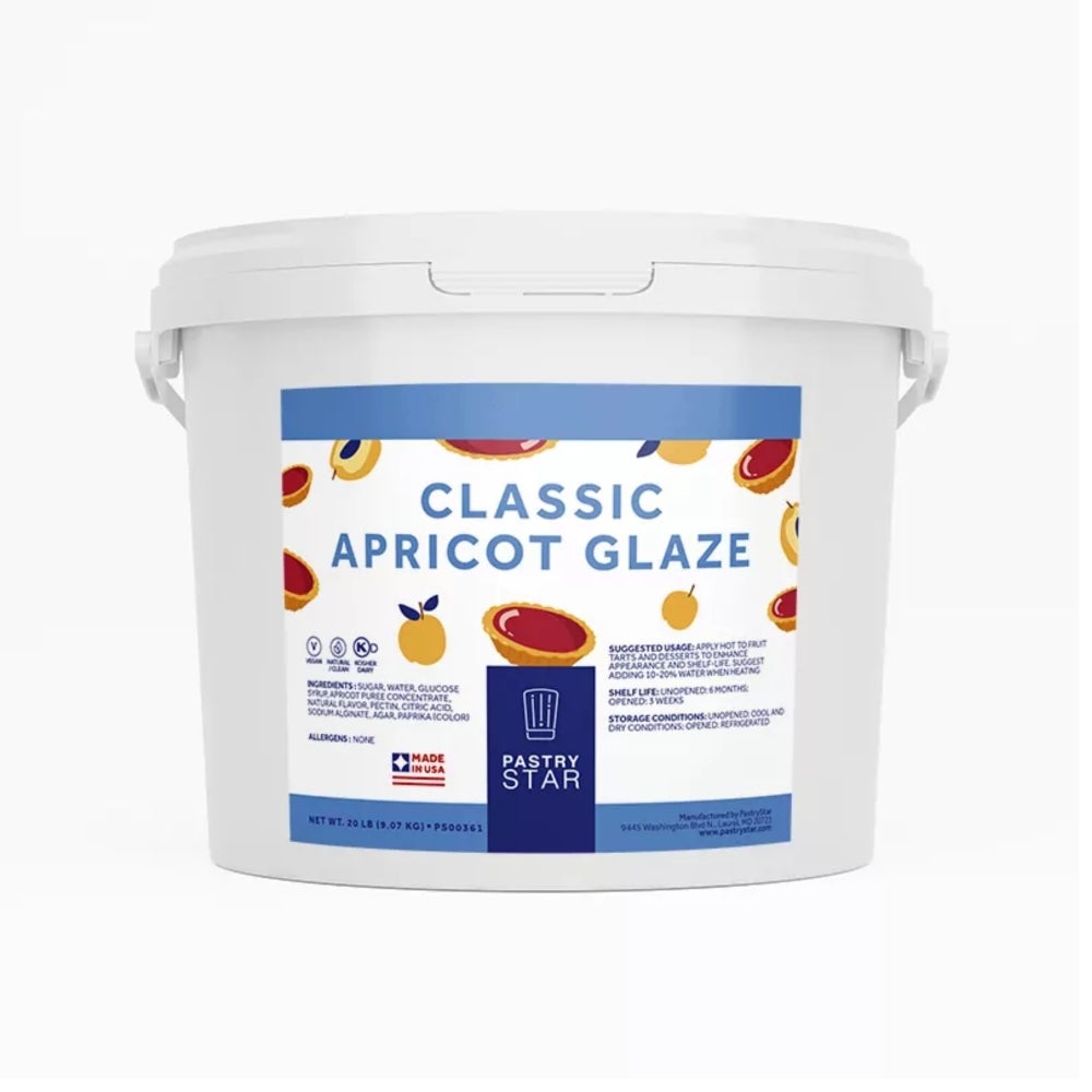 Glaze, Bakery, Apricot,1 - 20 POUND